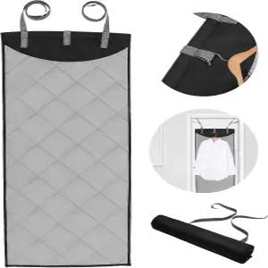 아비자르크 오버 도어 의류 찜기 패드 45 × 19 인치 프레스 스팀 위에 수직으로 매달아