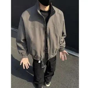 바람막이 점퍼 남성 잠바 빈티지 항공 봄 가을 스탠드카라 야구복 야상 상의 admr3