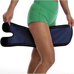 타임섹 사우나 다리 소매 2팩 미끄럼 방지 스웨트 허벅지 랩 여성용 및 남성용 조절식 트리머 슬림 운동 장비