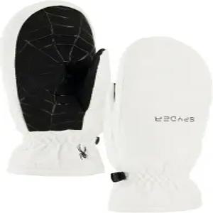 스파이더 여성 단열 퀼트 스노우 미튼