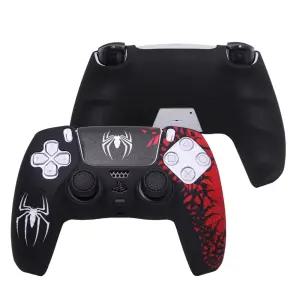 플레이스테이션 5용 비우엔 미끄럼 방지 실리콘 스킨 PS5 컨트롤러 보호 커버 케이스 및 듀얼센스