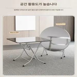 스텐 접이식 테이블 술집 편의점 카페 포장마차