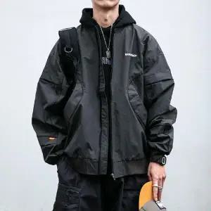 야상 사파리 남성 잠바 가을 빈티지 파일럿 재킷 커플 야구복 코트 admr3