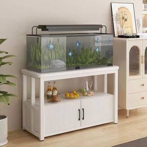 수조 받침대 다이 철제 원목축양장 축양장 흰색 60X30X80 수족관 어항 철재축양장 선반 어항선반