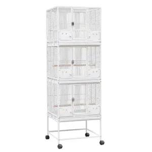 새장 비둘기 앵무새장 바퀴 날림장 사육 대형 새집 앵무새 케이지 조류 선반