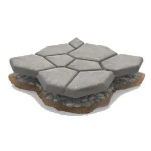 정원 판석 거푸집 금형 꾸미기 벽돌 조경석 보도블럭틀 몰드