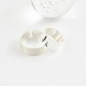 [신상오픈런]무광은반지 커플템 유광 볼드 오픈 실버링 (29965345)