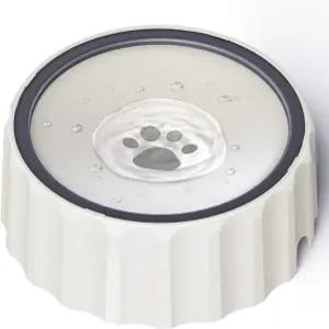 FORWH 개 물그릇 70온스/2L 대용량 디스펜서 미끄럼 방지 스플래시볼 반려동물 슬로우 피더 차량용