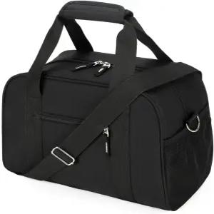 남녀용 씨록 미니 14인치 여행용 블랙 더플백 더플백의 스몰 가벼운 짐백 휴대용