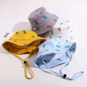 [원사안전] 자외선차단 유아 어린이 귀여운모자 나들이 아동 남아 여아  (본품)
