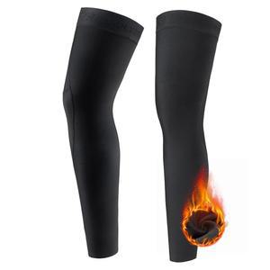 농구공을 달리는 남성 위한 록브로스 사이클링 레그 워머 겨울 보온성 풀 컴프레션 슬리브