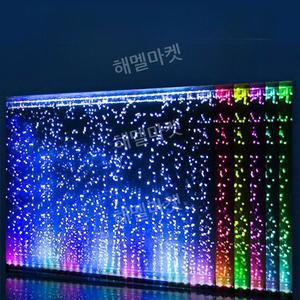 어항 기포기 무소음 기포발생기 에어커튼 LED 조명