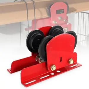 POWLAB 전기 호이스트 수동 트롤리 1톤 헤비 듀티 2205LBS 용량 PA600에서 PA1000 푸시 기어드 오버헤드