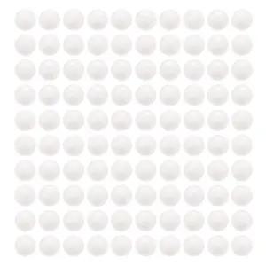 uxcell 200pcs POM 베어링 볼 4.5mm 고체 플라스틱 정밀