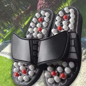 [원오안전] 지압용 발바닥 거실화 지압 사무실 거실 슬리퍼 실내화 (본품)