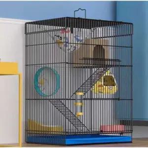 다람쥐 햄스터 철제 케이지 기니피그 대형 하우스 사육장