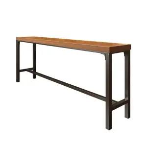 테이블 홈바 카페 폭좁은식탁 스테인리스 높이 와인 창가