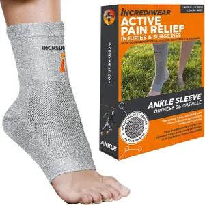 인크레디웨어 발목 슬리브 - 관절 및 염증 보호대 위한 관절염 순환을 스몰/미디엄)의 남성(그레이 여성과