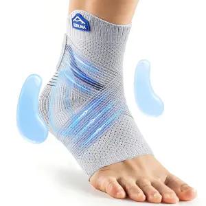 젤 패드 3D 니트-발목 압박 남성용 위한 가능한 지지 슬리브와 브레이스 를 조절 스트랩이 잽세루나 스포츠