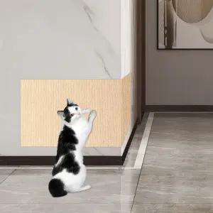실내 고양이를 위한 ENONCI 23.6x15.8 소파 벽 모서리 보호 고양이 긁힘 방지 가구 트리밍블 클라이밍 패드