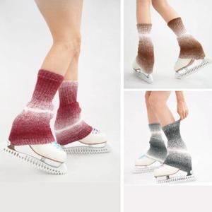 피겨 레그워머 니트 부츠컷 펑크 발레코어 원 루즈 튤립 오즈웨어 다리 힙스터