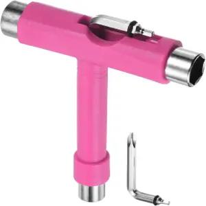 YOKIVE 올인원 스케이트 도구 키트 L형 십자 드라이버가 장착된 멀티 툴 t 셰이프 스패너 스케이트보드