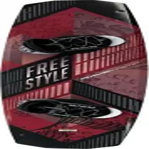 스트라이커 부츠가 포함된 RAVE 스포츠 프리스타일 웨이크보드 및 바인딩 패키지