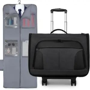 롤링 의류 가방 바퀴가 달린 대형 캐리어 여행용 남성 여성 정장