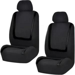레인로이 2팩 카시트 커버 통기성 시트 프로텍터 미끄럼 방지 운전석 편안한 앞좌석 세트 트럭 SUV 세단