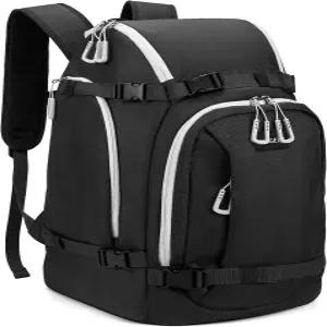 미기 스키 부츠 백팩 스키용 50L 여행 스노보드 및 액세서리 방수 패딩