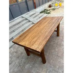 고재 벤치 앤틱 의자 야외 대기 시골 나무 레트로 긴의자 빈티지 몽땅