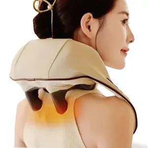 [원이안전] C타입충전 휴대용안마 안마기 목어깨 목안마기 안마 마사지기 세탁가능  (본품)