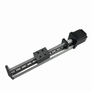 LD-Teem SGX 볼 스크류 슬라이드 테이블 선형 가이드 CNC 스테이지 모션 액추에이터 왕복 모듈 SFU1605 +