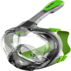 작은 얼굴에도 편안한 SEAC Magica 풀페이스 스노클링 마스크