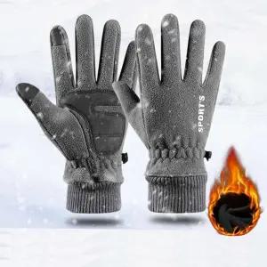 [원오안전] 방한작업장갑 스포츠 방한 등산 터치장갑    (본품)