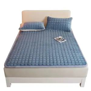 세사극세사패드 침대패드퀸 우유 극세사패드 벨벳 라지킹침대패드 쿠션