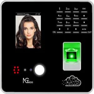 NGTeco 클라우드 시간 시계 iOS/Android용 소프트웨어 및 앱으로 중소기업용 TC1 리모컨 2.4GHz WiFi 타임