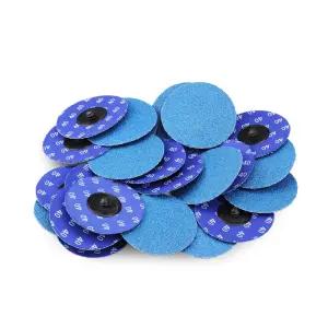 BHA 지르코니아 퀵 체인지 샌딩 디스크 3인치 40그램 25팩