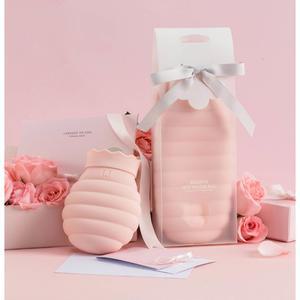 실리콘 보온 물주머니 찜질팩 냉온 핫팩 주머니난로 손난로