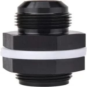 이블 에너지 남성 6AN 벌크헤드 연료 전지 피팅 어댑터 알루미늄 스트레이트