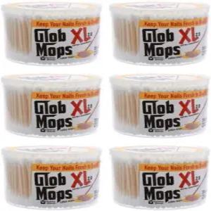 Glob Mops XL 2.0 면봉 6팩 번들 추가 흡수력 총 1800개