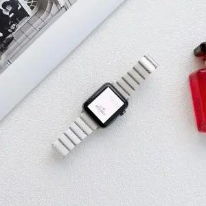 호환  워치 밴드 10 4246mm 울트라 49mm 메탈 버터플라이 버클 브레이슬릿 iWatch 987 45mm 41mm 6 5 4 44m