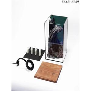 어항폭포 수족관장식 인공 송진 인테리어 A01 액세서리 바위 모래 폭포장식 여과 옵션