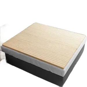 딱딱한 패드 침대 매트 접이식 보드 나무 매트리스위