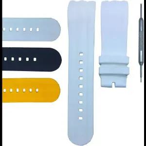 호환  A15564G A15567G A15574G와 호환되는 24mm 고무 시계 밴드 스트랩   스프링 바 도구