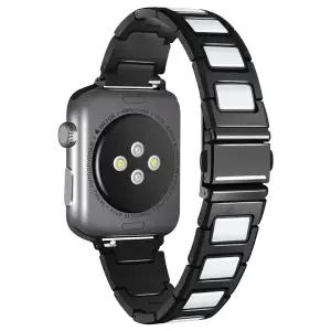 호환  스테인레스 스틸 세라믹 시계 밴드 워치 5 밴드 38mm 40mm 스트랩 아이워치 스포츠 에디션 시리즈 4