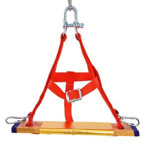 공중작업의자 아파트 빌딩 공중 작업의자 고소 고소작업 구명줄 로프의자 등산 공중작업 원목