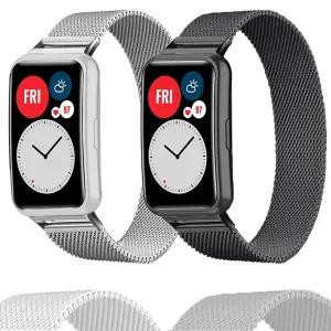 호환  화웨이 시계 맞는 스트랩 에 대한 루프 밴드 스테인레스 스틸 벨트 금속 smartwatch 팔찌 화웨이 시