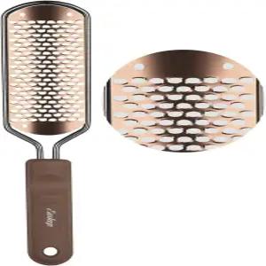 풋 파일 스크러버 페디큐어 - 발용 캘러스 리무버 Easkep 프로페셔널 강판 라즈 스크레이퍼 옥수수 건조 및