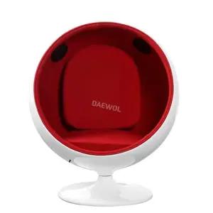 싱글 소파 미용실 스툴 호텔 로비 의자 반원형 회전식